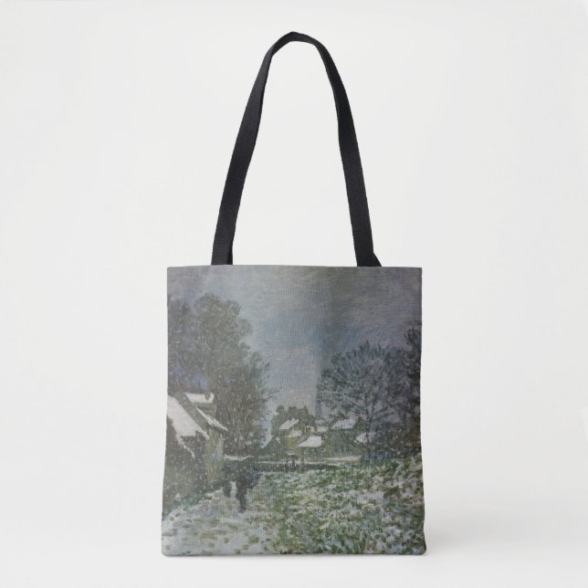 Bolsa Tote Neve na Argentina por Claude Monet (Frente)