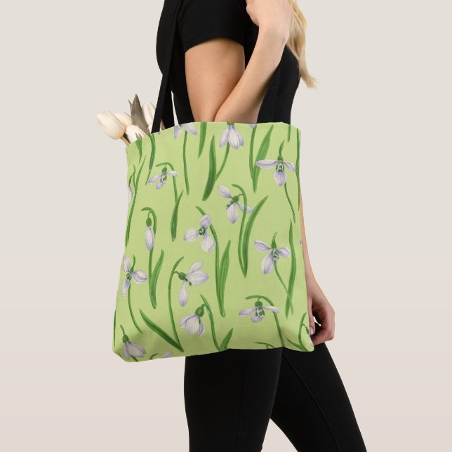 Bolsa Tote Neve no orvalho (Close Up)