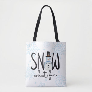 Bolsa Tote Neve Que Brincadeira Neve