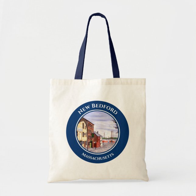 Bolsa Tote New Bedford Massachusetts New England (Frente)