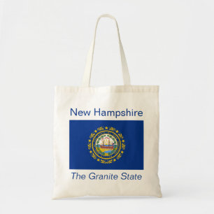 Bolsa Tote New Hampshire Flag Bag