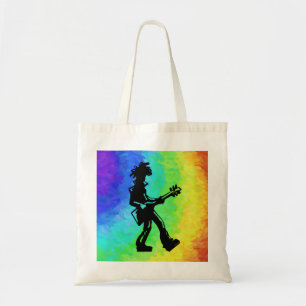 Bolsa Tote New York Boogie Nights Guitar Rainbow