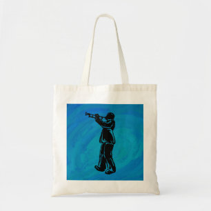 Bolsa Tote New York Boogie Nights Trumpet Blue