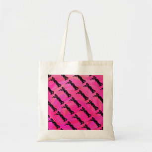 Bolsa Tote New York Boogie Nights Trumpet rosa quente