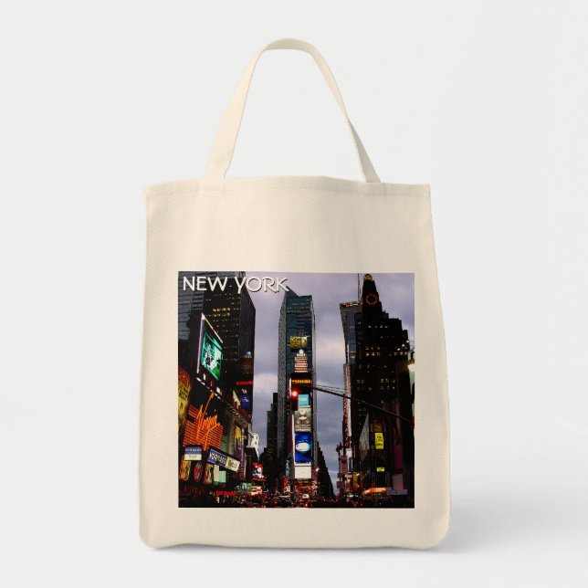 Bolsa Tote New York Souvenirs NY Tote Bag Landmark Souvenirs (Frente)