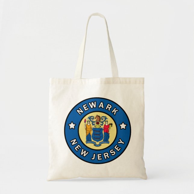 Bolsa Tote Newark New Jersey (Frente)