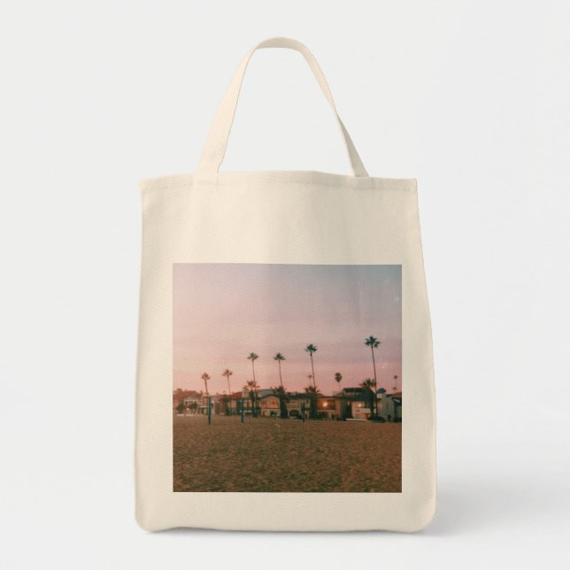 Bolsa Tote Newport Beach Pastel Sunset (Frente)