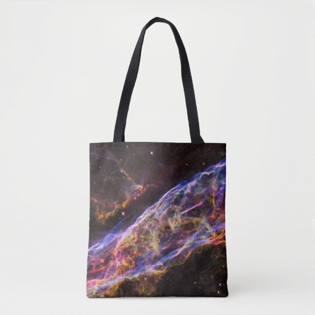 Bolsa Tote Ngc 6960, A Nebulosa da Bruxa. (Frente)