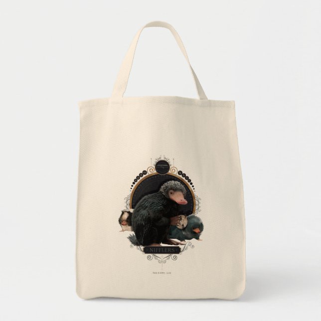 Bolsa Tote NIFFLER™ s Art Nouveau Retrato (Frente)