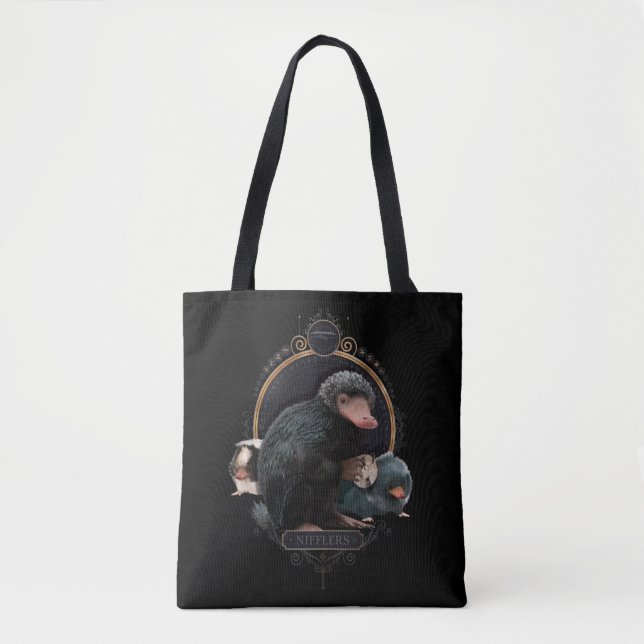 Bolsa Tote NIFFLER™ s Art Nouveau Retrato (Frente)