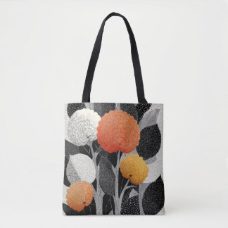 Bolsa Tote Night Bloom on the Red Planet #5