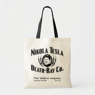 Bolsa Tote Nikola Tesla Death-Ray Co.