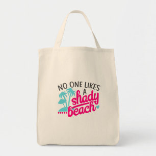 Bolsa Tote Ninguém Gosta De Uma Design De Praia Shady Engraça