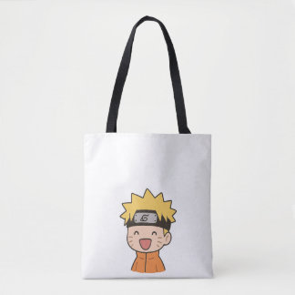 Bolsa Tote Ninja Chibi Fofa - Estilo de Anime Kawa