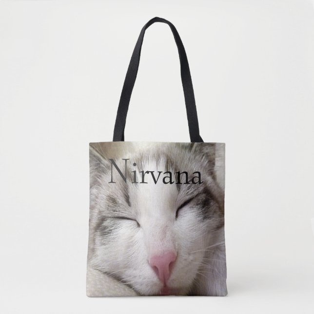 Bolsa Tote Nirvana Cat (Frente)