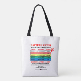 Bolsa Tote Níveis de Alerta de Êxtase