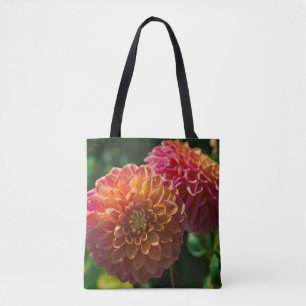 Bolsa Tote No Jardim Dahlia 1