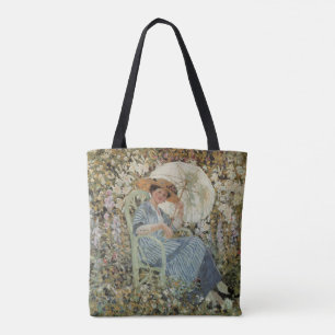 Bolsa Tote No Jardim, Giverny por Frederick Frieseke