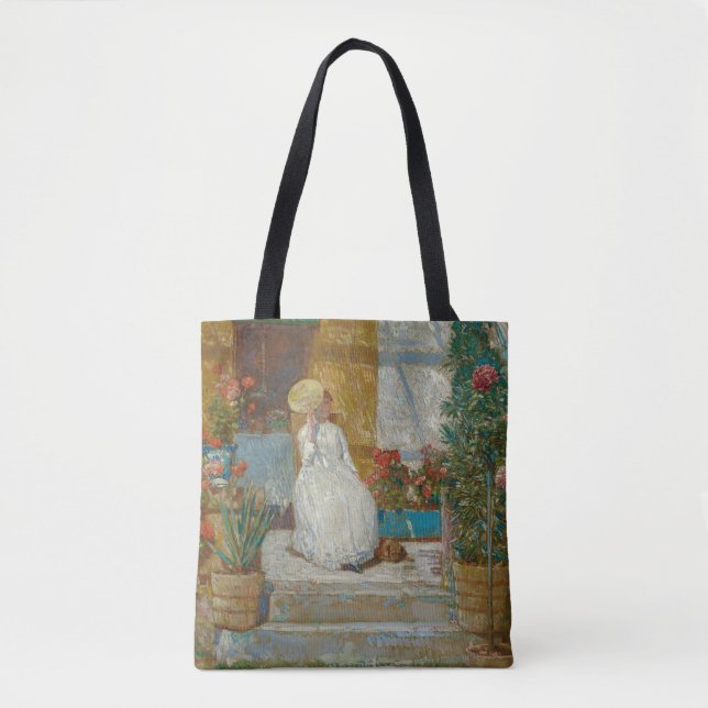 Bolsa Tote No Sol por Frederick Childe Hassam (Frente)