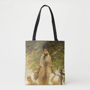 Bolsa Tote No Tâmisa por James Tissot, Realismo Vintage