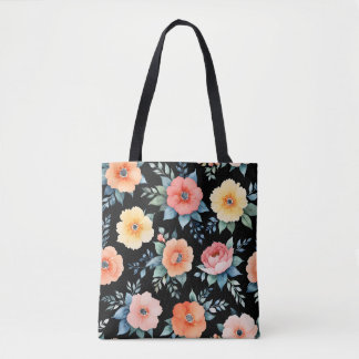 Bolsa Tote Nocturnal Bloomscape