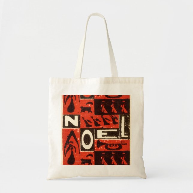 Bolsa Tote Noel Red (Frente)