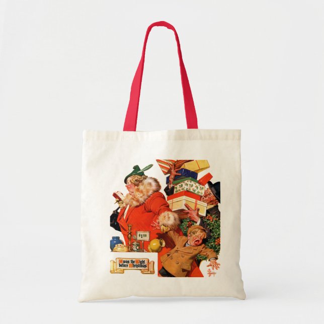 Bolsa Tote Noite antes do Natal (Frente)