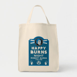 Bolsa Tote Noite Burns Escocesa