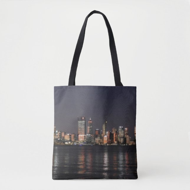 Bolsa Tote Noite da Cidade (Frente)