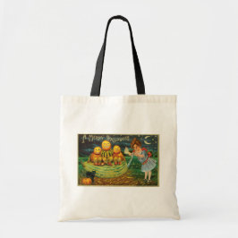 Bolsa Tote Noite da Colheita do Jack-o-Lantern de Halloween p