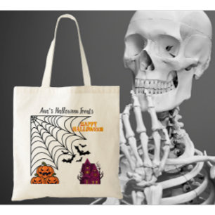Bolsa Tote Noite de Halloween Assombrada