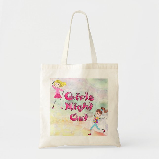 Bolsa Tote Noite de Menina (Frente)