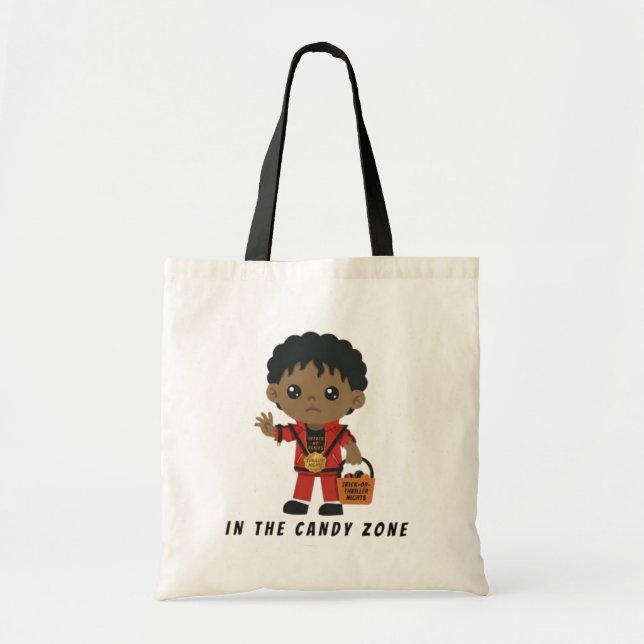 Bolsa Tote Noite de Thriller (Frente)
