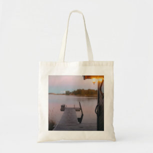 Bolsa Tote Noite de verão no arquipélago sueco