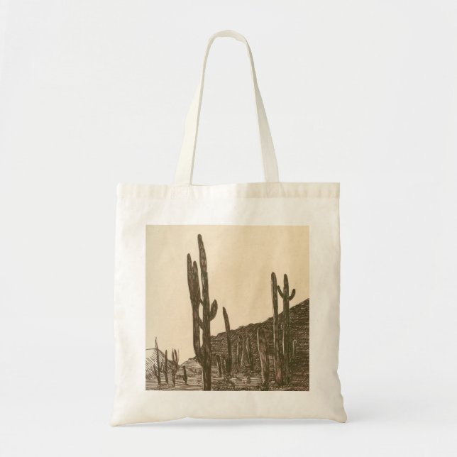 Bolsa Tote Noite do deserto (Frente)