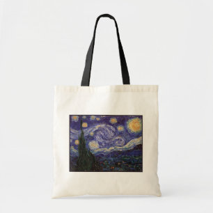 Bolsa Tote Noite Estrelada, Van Gogh Cidade Francesa Saint Re