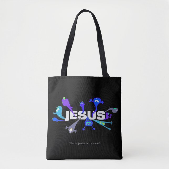 Bolsa Tote Noites de Jesus assustadas (Frente)