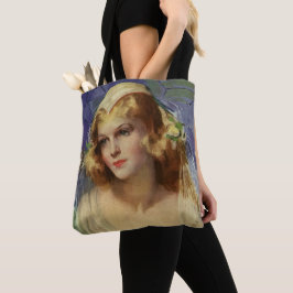 Bolsa Tote Noiva antiga segurando uma Bíblia, Casamento Relig