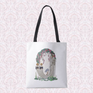 Bolsa Tote Noiva Art Deco
