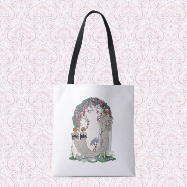 Bolsa Tote Noiva Art Deco (Criador carregado)