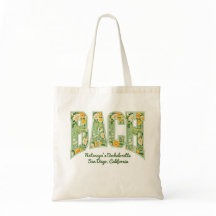Noiva BACH Retro Floral Varsity Damas de Honra