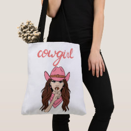 Bolsa Tote noiva cowgirl