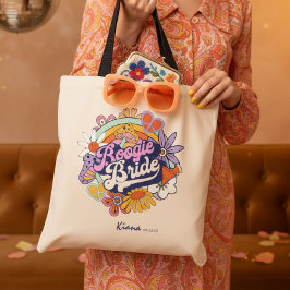 Bolsa Tote Noiva da Boogie Groovy dos Anos 70 ID929