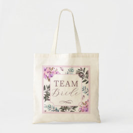 Bolsa Tote Noiva da Equipe Floral Elegante