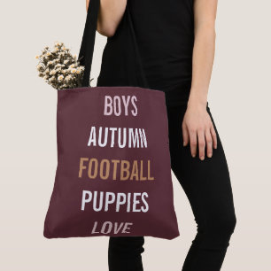 Bolsa Tote Noiva & Damas de Honra Festa de Cauda de Outono
