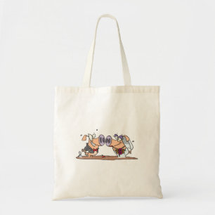 Bolsa Tote noiva de bobo engraçada