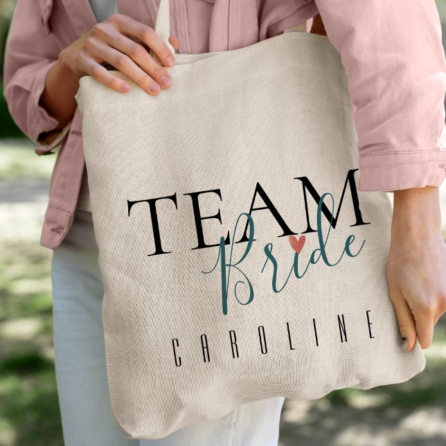 Bolsa Tote Noiva de Equipe | Bridesmaid | Casamento (Criador carregado)