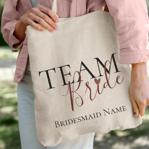 Bolsa Tote Noiva de Equipe   Bridesmaid   Casamento
