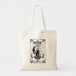 Bolsa Tote Noiva de Solteira Bruxa Covens Casamento Gótico