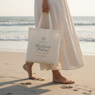 Bolsa Tote Noiva do Mar Azul Costeiro